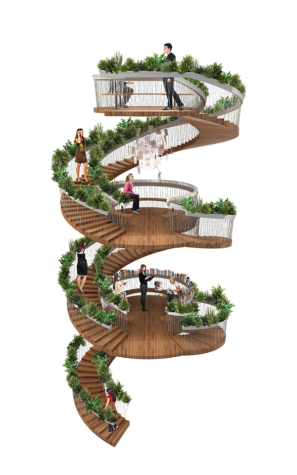 Living staircase