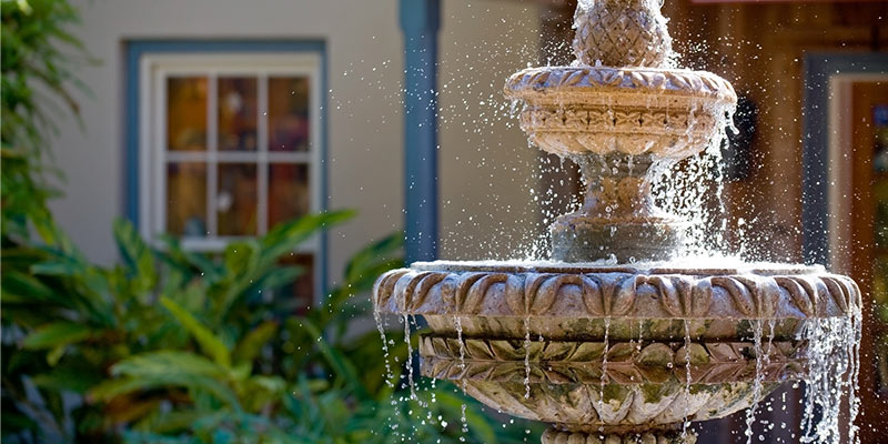 Garden fountain