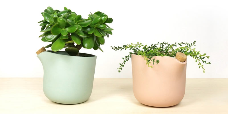 Self watering plant pot