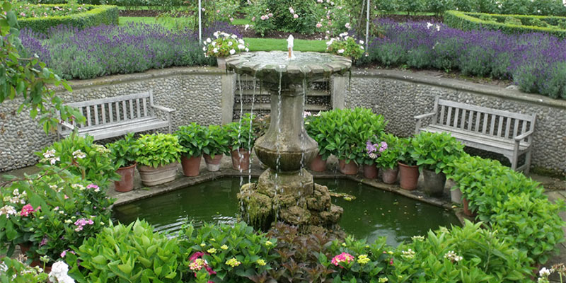 garden fountains