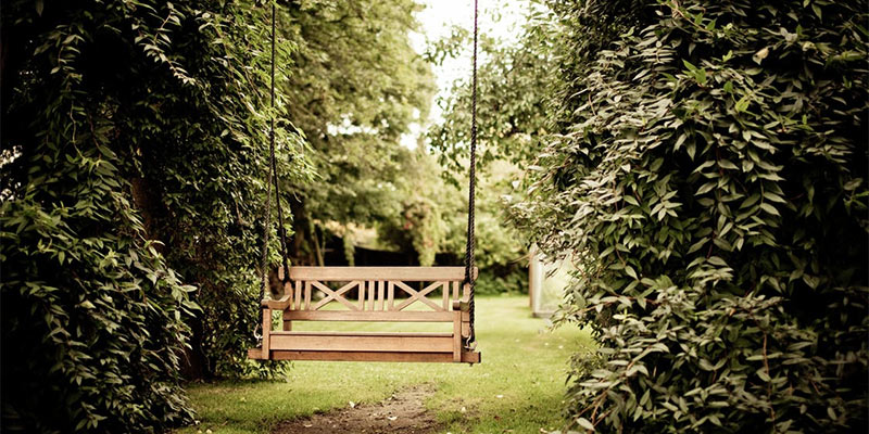 wooden garden furniture