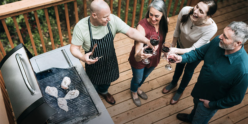 BBQ deck