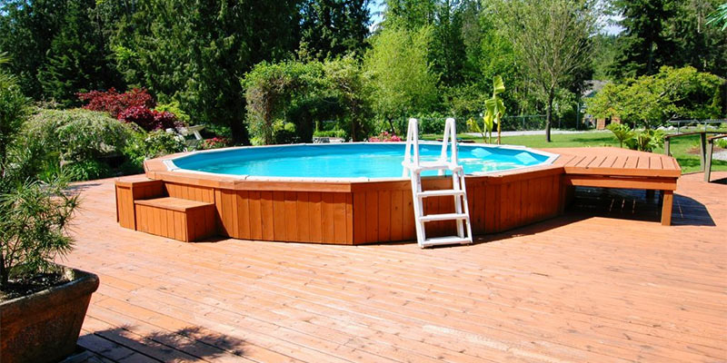 above ground pool