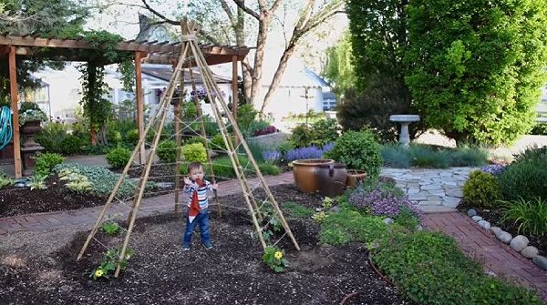 kid friendly garden